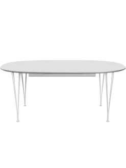 Piet Hein B619 Superellipse udtræksbord, 180/300 x 120 cm fra<Fritz Hansen Hot