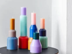 Pillar lys, M blue fra<HAY Discount