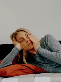 Pillow Cotton Slub fra<Aiayu New