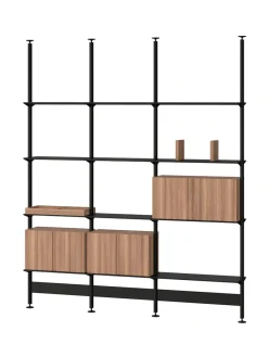 Pira G2 Floor-to-Ceiling Shelving Bundle C fra String<String Furniture Discount