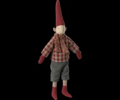 Pixy size 2 nissedreng med rød skjorte fra 2025<Maileg Best