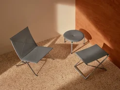 PK91 Foldestol af Poul Kjærholm<Fritz Hansen Best