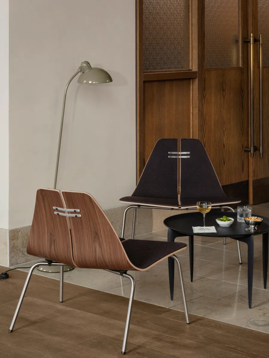 PK23 forsidepolstret, Black af Poul Kjærholm<Fritz Hansen Clearance