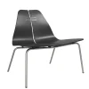 PK23 Lounge Chair, black/steel af Poul Kjærholm<Fritz Hansen Sale