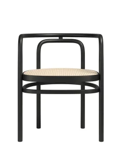 PK15 Stol, sortfarvet ask af Poul Kjærholm<Fritz Hansen Online