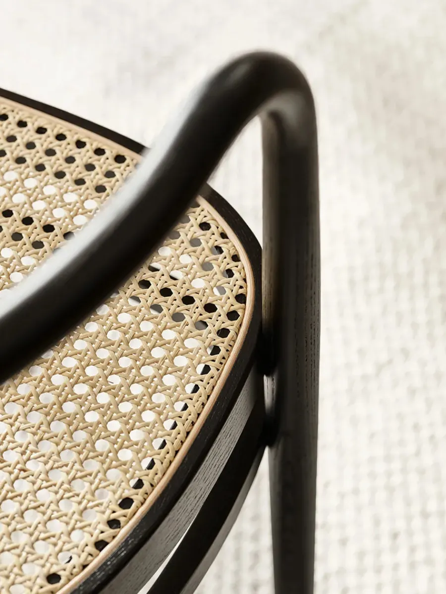 PK15 Stol, sortfarvet ask af Poul Kjærholm<Fritz Hansen Online