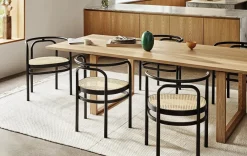 PK15 Stol, sortfarvet ask af Poul Kjærholm<Fritz Hansen Online