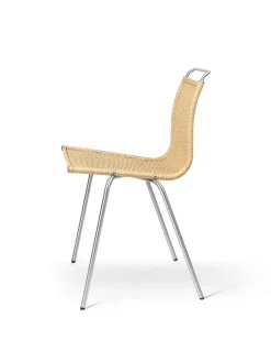 PK1 Stol, stål stel af Poul Kjærholm<Carl Hansen & Søn Hot