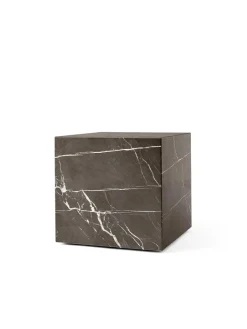 Plinth Cubic Sand Kunis Breccia marmor fra<Audo Copenhagen Online