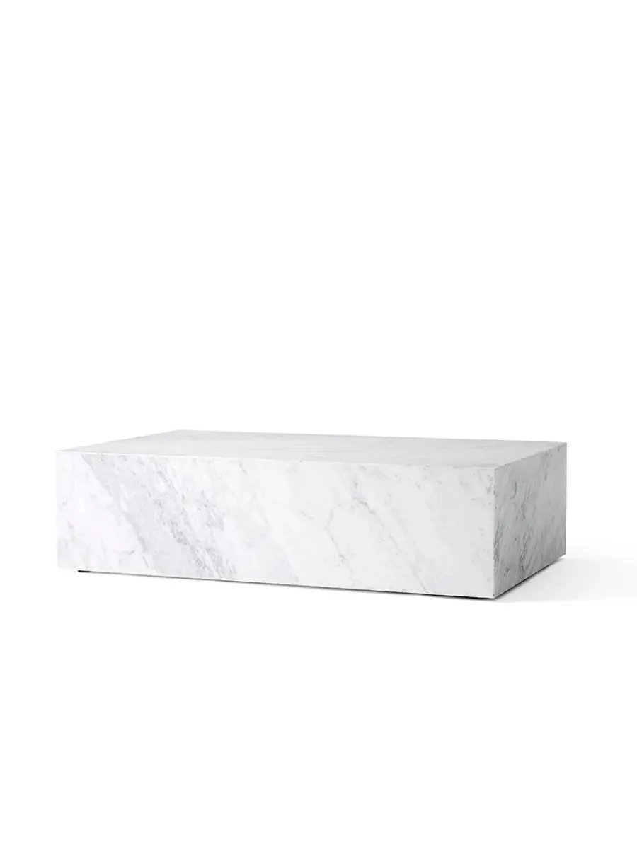 Plinth Low, grey galaxy marble fra<Audo Copenhagen Clearance