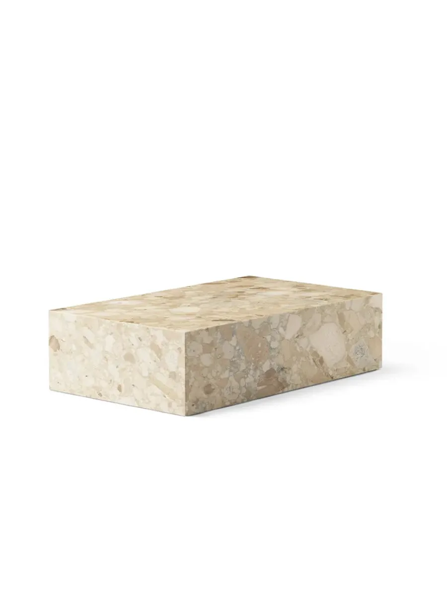Plinth Low, grey galaxy marble fra<Audo Copenhagen Clearance
