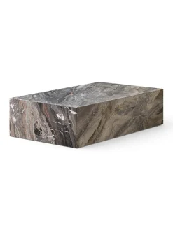 Plinth Low, grey galaxy marble fra<Audo Copenhagen Clearance