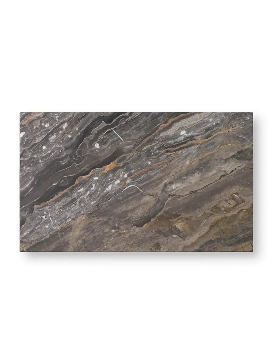 Plinth Low, grey galaxy marble fra<Audo Copenhagen Clearance