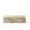 Plinth Low Sand Kunis Breccia marmor fra<Audo Copenhagen Online