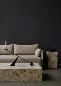 Plinth Low Sand Kunis Breccia marmor fra<Audo Copenhagen Online