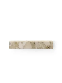 Plinth Shelf Sand Kunis Breccia marmor fra<Audo Copenhagen Sale