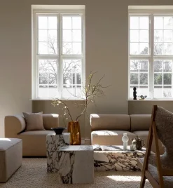 Plinth Tall, grey galaxy marble fra<Audo Copenhagen