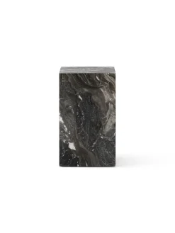 Plinth Tall, grey galaxy marble fra<Audo Copenhagen