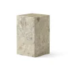 Plinth Tall Sand Kunis Breccia marmor fra<Audo Copenhagen Sale