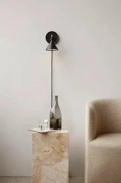 Plinth Tall Sand Kunis Breccia marmor fra<Audo Copenhagen Sale