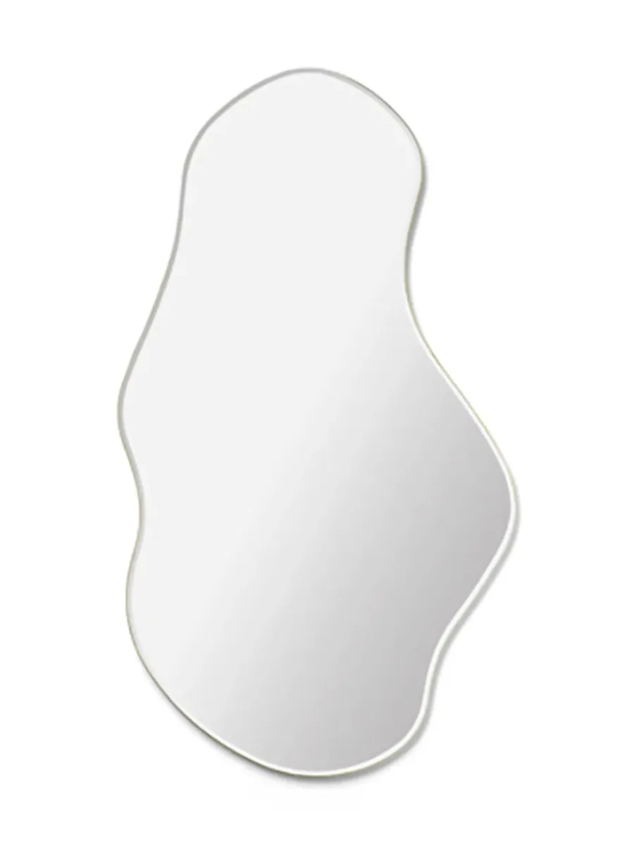 Pond Mirror stor, Brass fra<Ferm Living Online