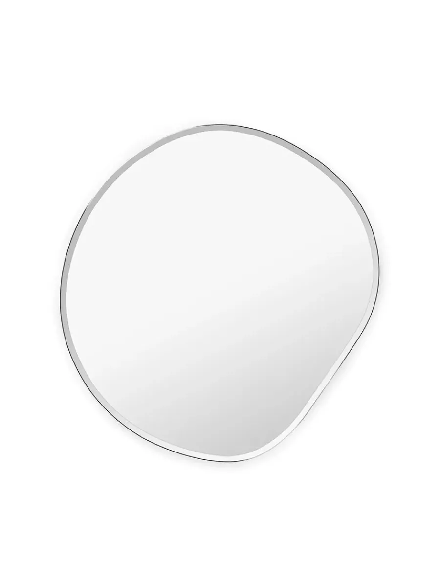 Pond Mirror XL, Dark Chrome fra<Ferm Living Sale