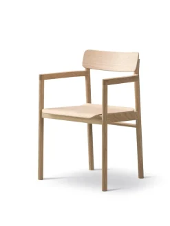 Post Spisebordsstol, eg lys olie fra<Fredericia Furniture
