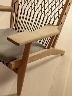 PP129 Netstol af Hans J. Wegner<PP Møbler Sale