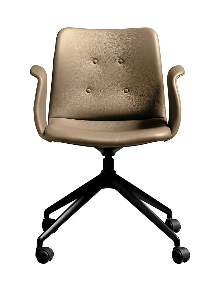Primum Chair 4 Star Fixed m. Hjul fra<Bent Hansen Clearance
