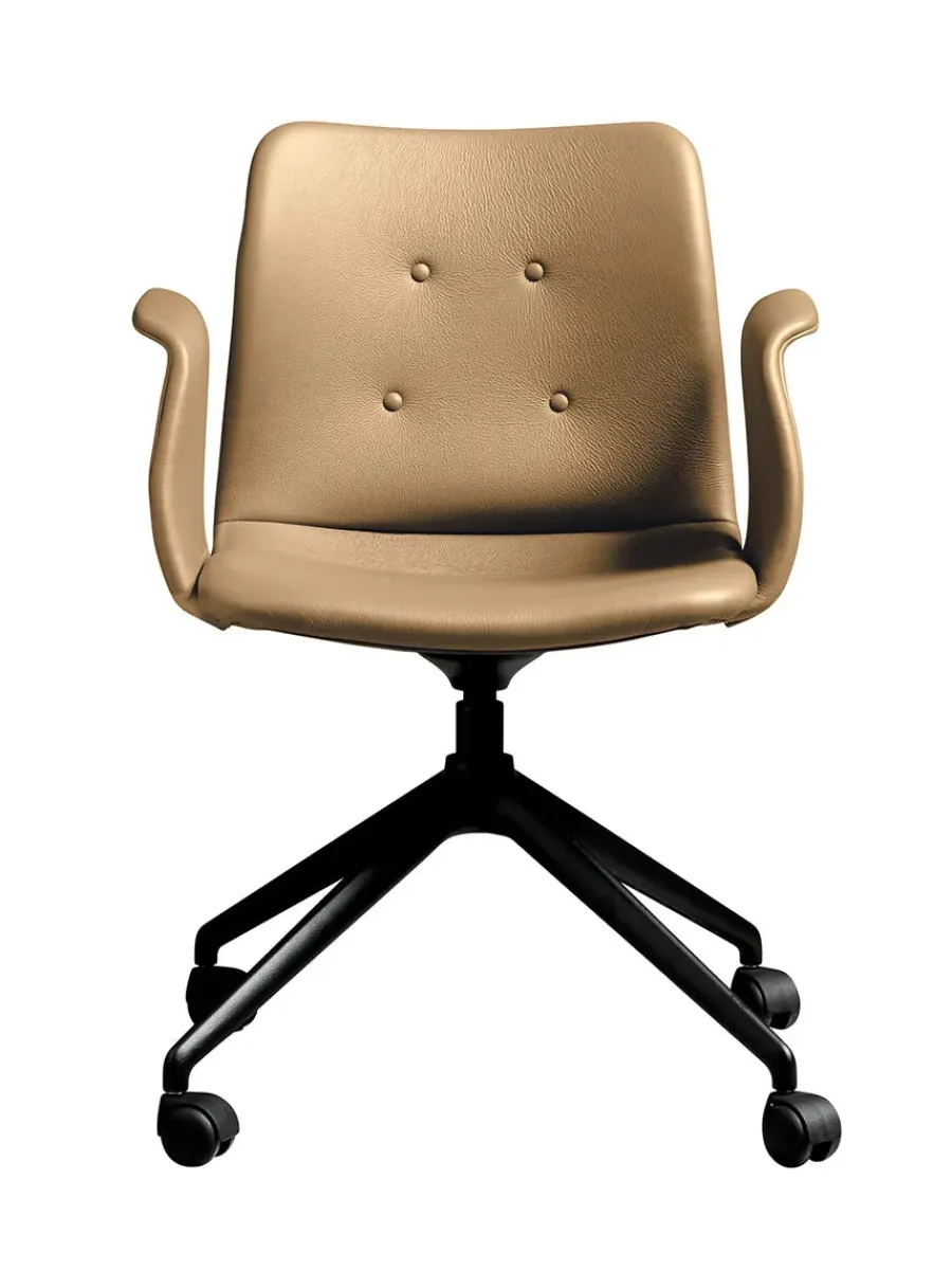 Primum Chair 4 Star Fixed m. Hjul fra<Bent Hansen Clearance