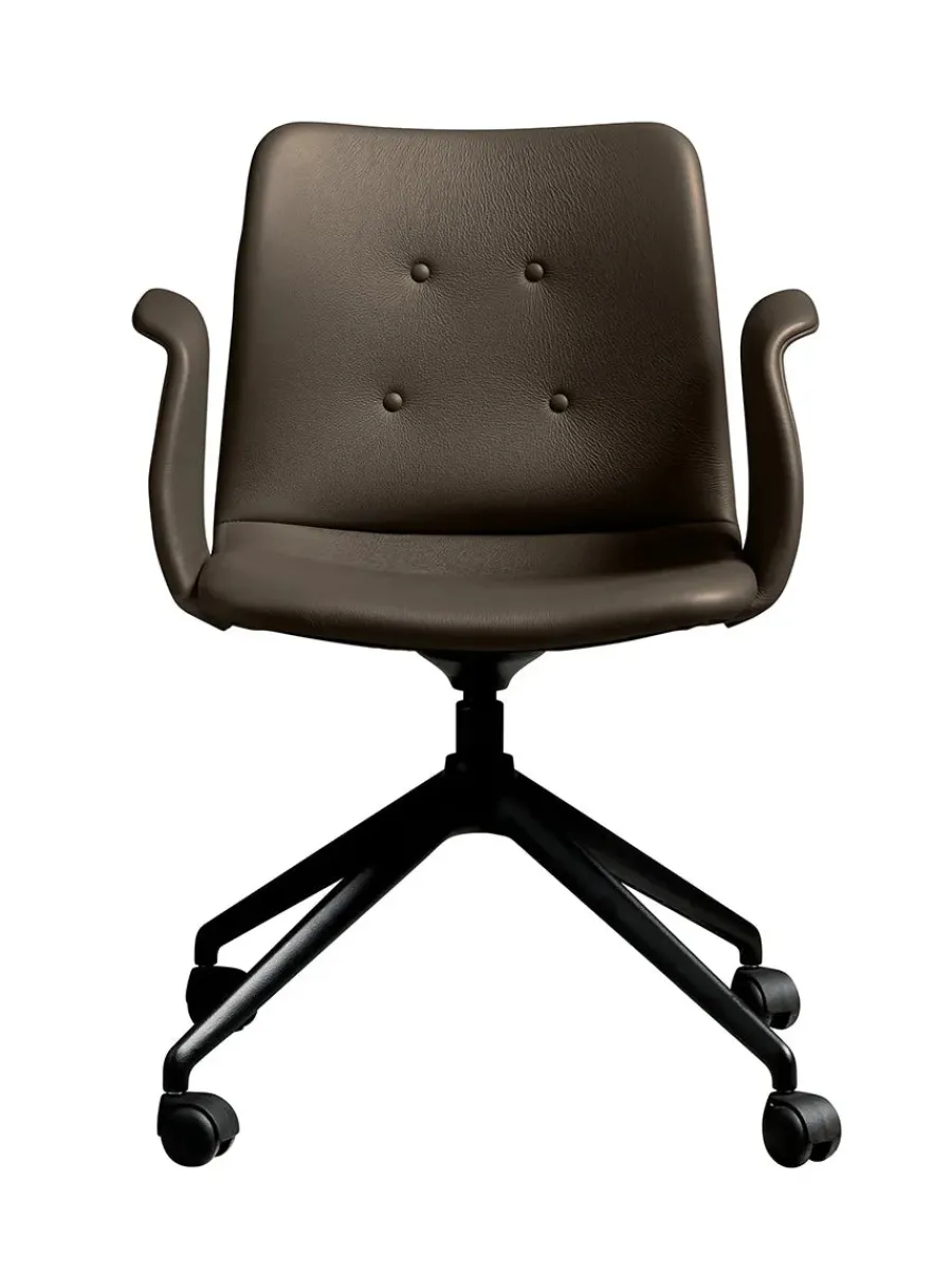 Primum Chair 4 Star Fixed m. Hjul fra<Bent Hansen Clearance