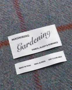 Princess blanket - Poppy seed blue fra<Magniberg Outlet