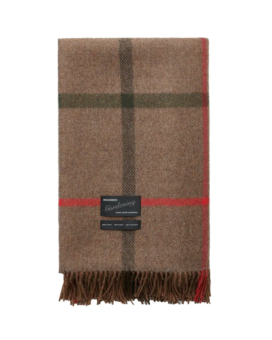 Princess blanket - Saffron brown fra<Magniberg Clearance