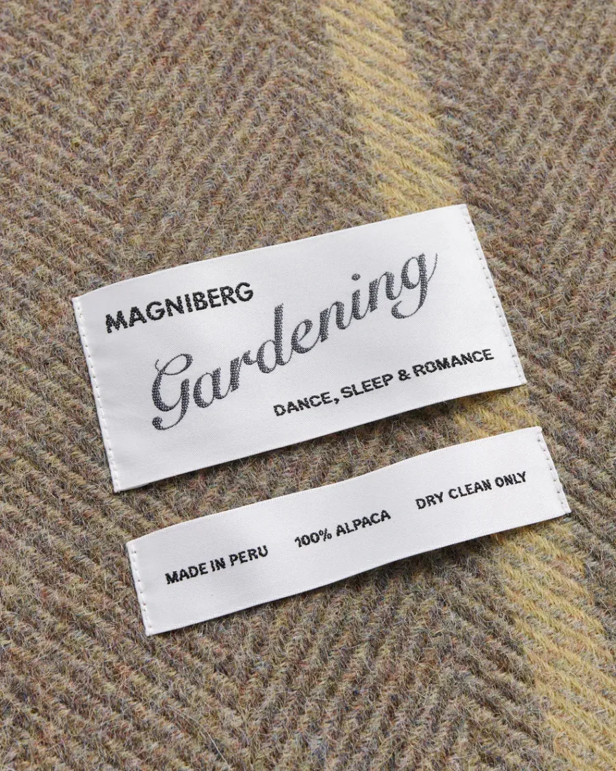 Princess blanket - Sage beige fra<Magniberg