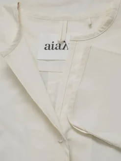 Pyjamas Poplin, pure ecru fra<Aiayu Hot