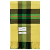 Queen blanket - Field yellow tartan fra<Magniberg Online