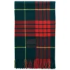 Queen blanket - Lipstick red tartan fra<Magniberg Outlet
