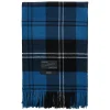 Queen blanket - Volvo blue tartan fra<Magniberg