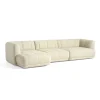 Quilton 3 pers. Sofa, kombination 17, venstre fra<HAY Hot