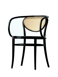 210R Armstol, sort fra<Thonet Sale