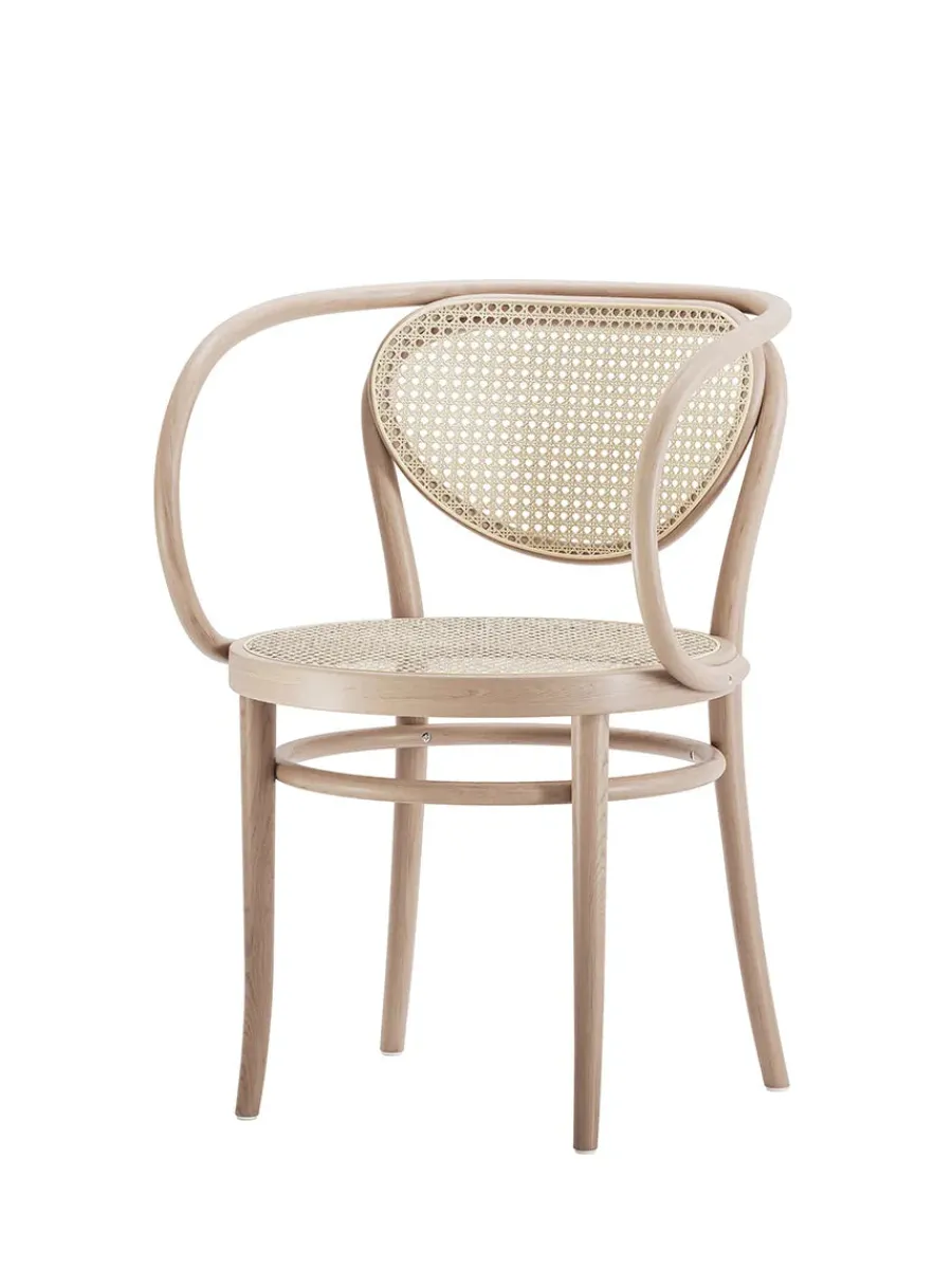 210R Armstol, sort fra<Thonet Sale
