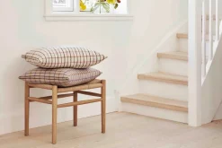 R36 Søndergade Pude, lyserødt hestedækken fra<FDB Møbler Hot