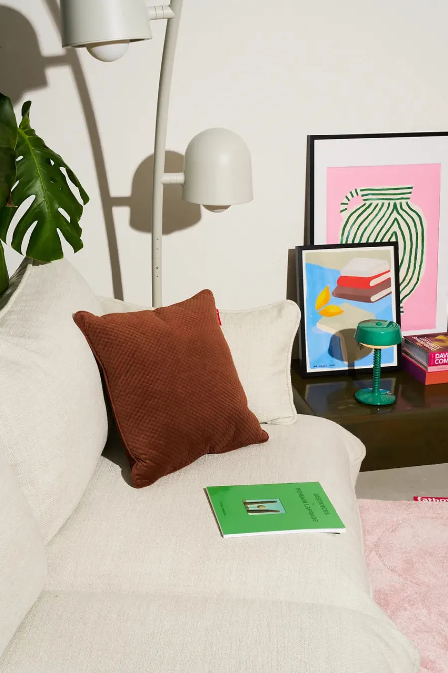 Recycled Square Pillow Royal Velvet fra<Fatboy