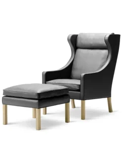 Øreklapstolen af Børge Mogensen<Fredericia Furniture Hot