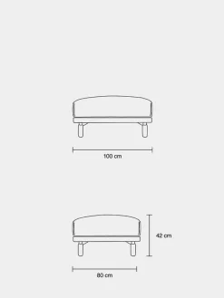 Rest puf fra<Muuto Sale