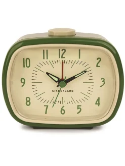Retro Alarm Clock, green fra<Kikkerland Sale