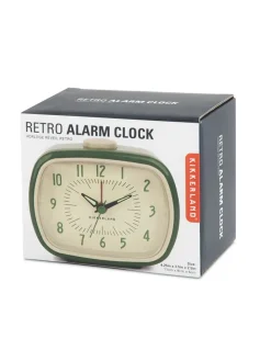 Retro Alarm Clock, green fra<Kikkerland Sale