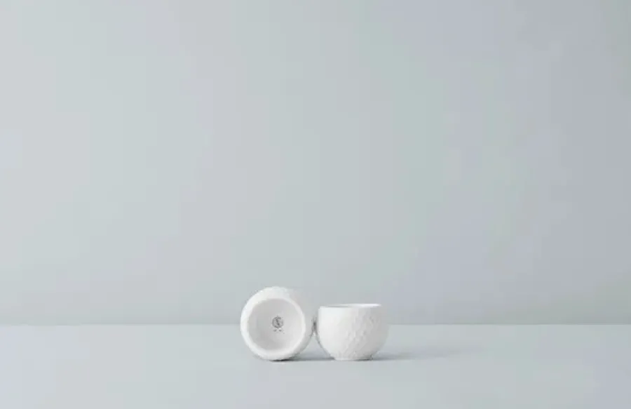 Rhombe fyrfadsstager, 2 stk fra<Lyngby Porcelæn Hot