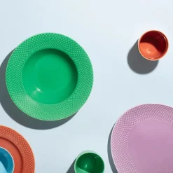 Rhombe krus, grøn fra<Lyngby Porcelæn Discount