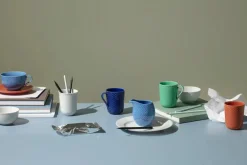 Rhombe krus m. hank, mørk blå fra<Lyngby Porcelæn Hot